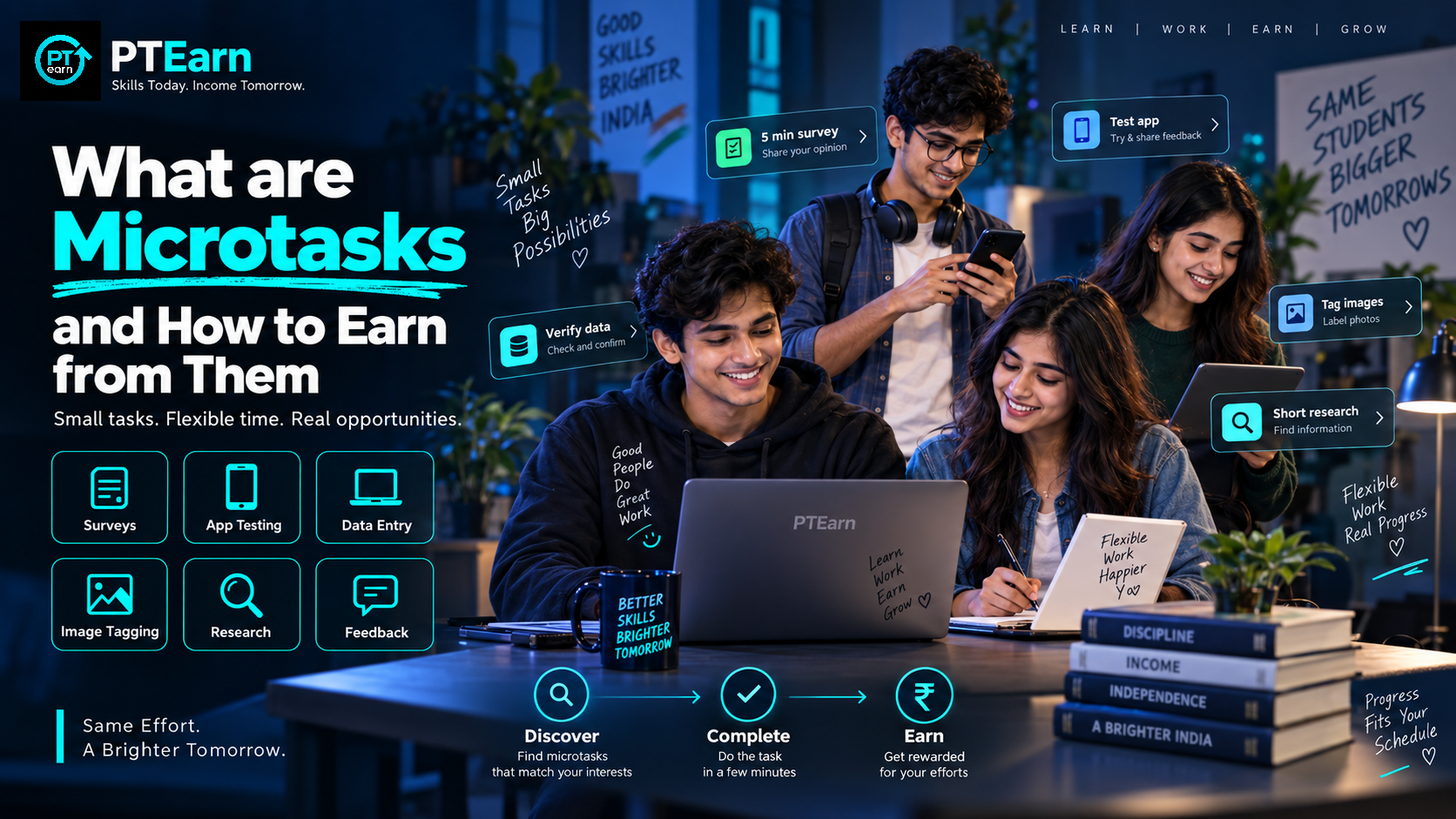 What Are Microtasks? How Microtask Work and Earnings Work