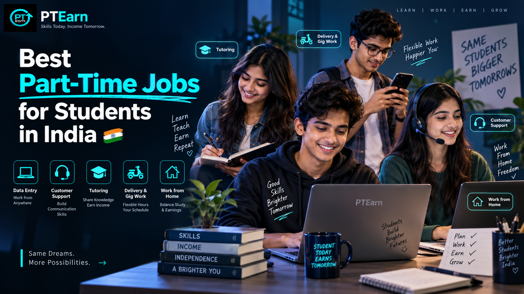 15 Best Part-Time Jobs for Students in India in 2026